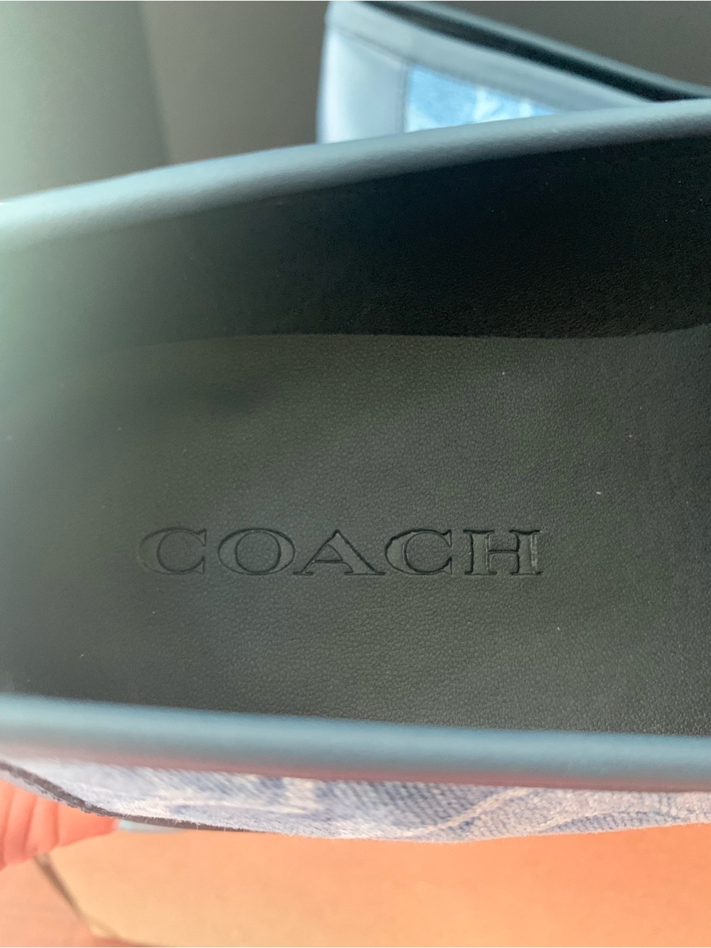 NEW In Box COACH Women's Lucy Lug Sole In Signature Denim Indigo Size 8.5 CDF78 - Picture 8 of 12
